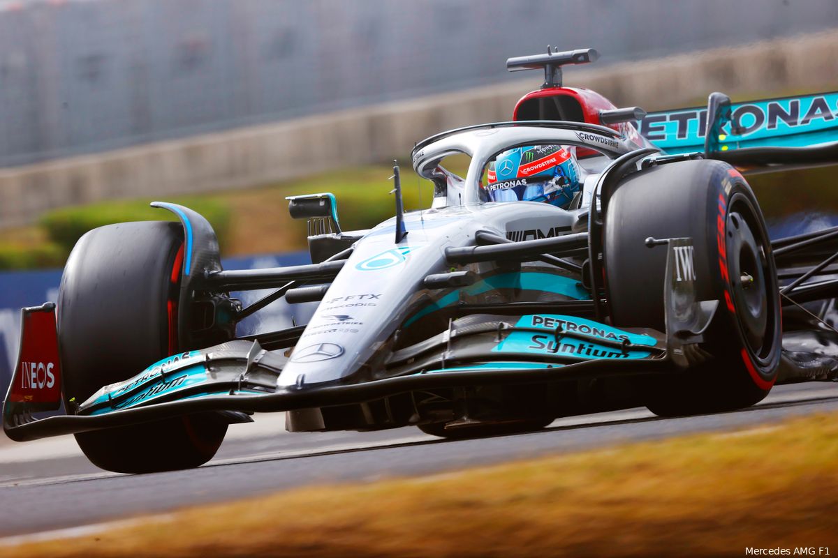 Mercedes blij met vooruitgang na 'irriterende' problemen met W13