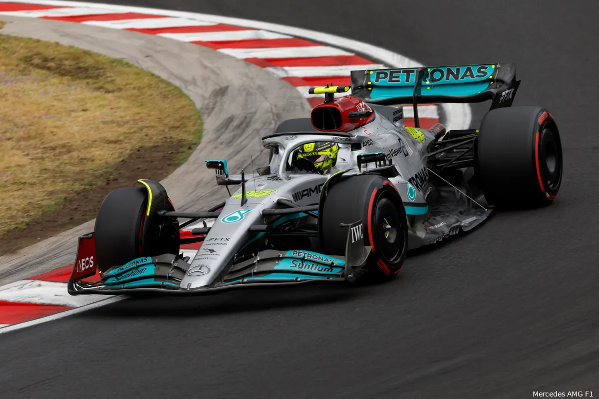Lastige dag voor Mercedes: 'We waren gewoon niet snel'