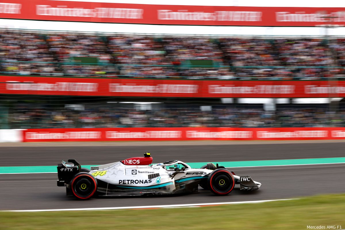 Mercedes zette Hamilton in als proefkonijn: 'Draaide voor mij om kennis vergaren'