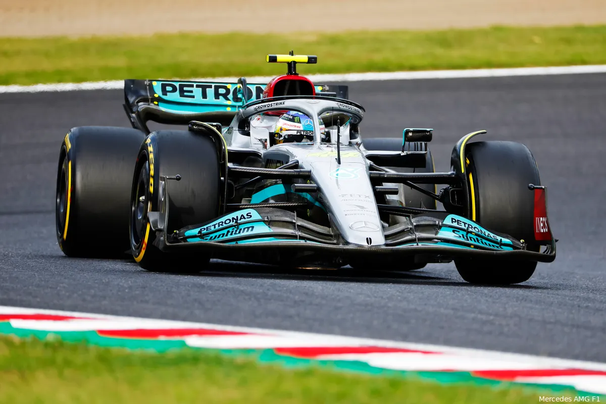 Update | Nieuwe voorvleugel Mercedes voldoet niet aan reglementen