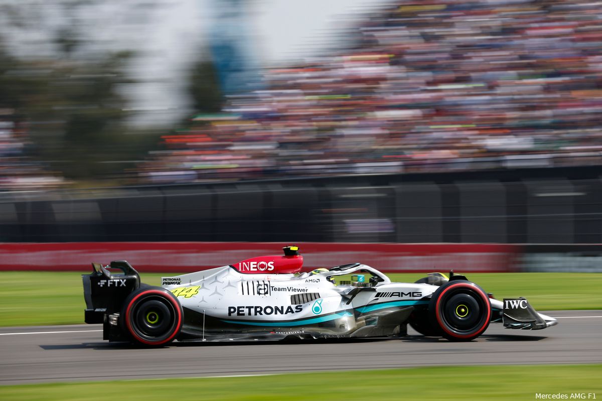Button ziet hoop op eerste zege Mercedes verkleinen: 'Mexico was de beste kans'