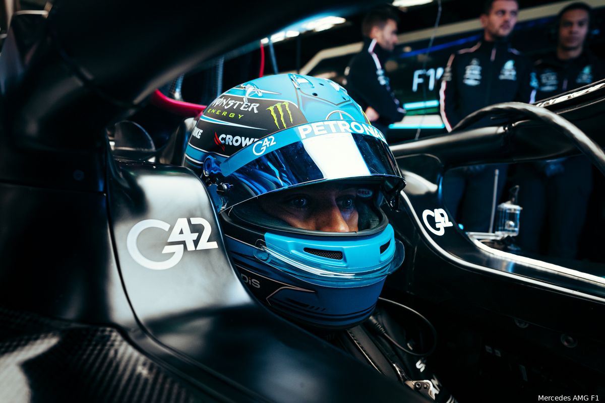 Russell overtuigd van upgrade Mercedes: 'We hebben meer snelheid dit weekend'