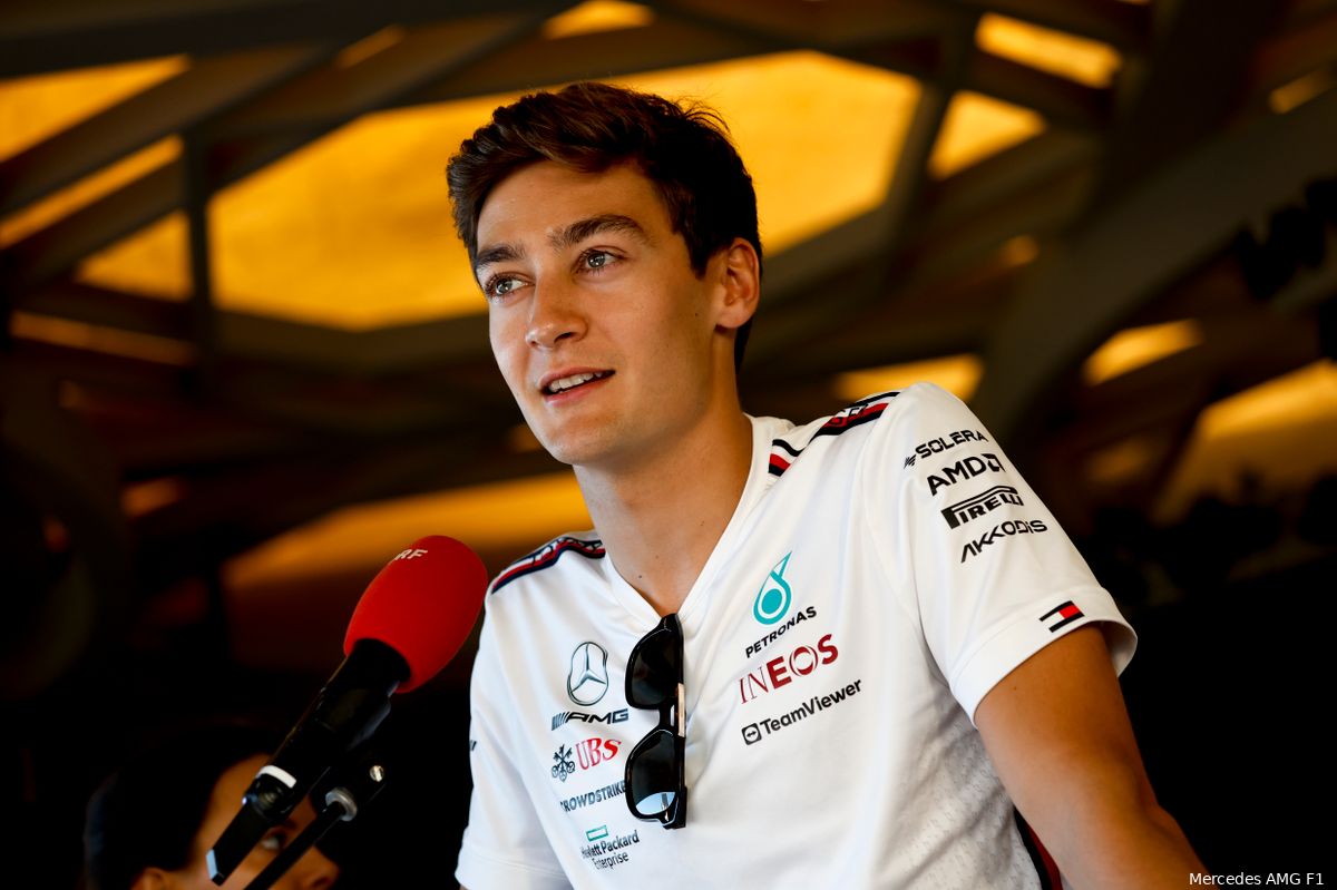 Russell niet blij met de FIA: ''Weet niet eens zeker of ze weten dat inhalen moeilijker is'