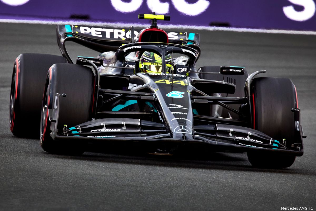 Hamilton twijfelt over stap naar Red Bull-sidepods: 'We kunnen zelfs langzamer gaan'