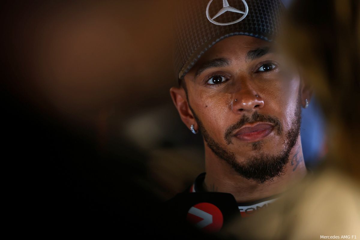 Hamilton nog steeds niet comfortabel in W14: 'Stoelprobleem zal verdwijnen met nieuw concept'