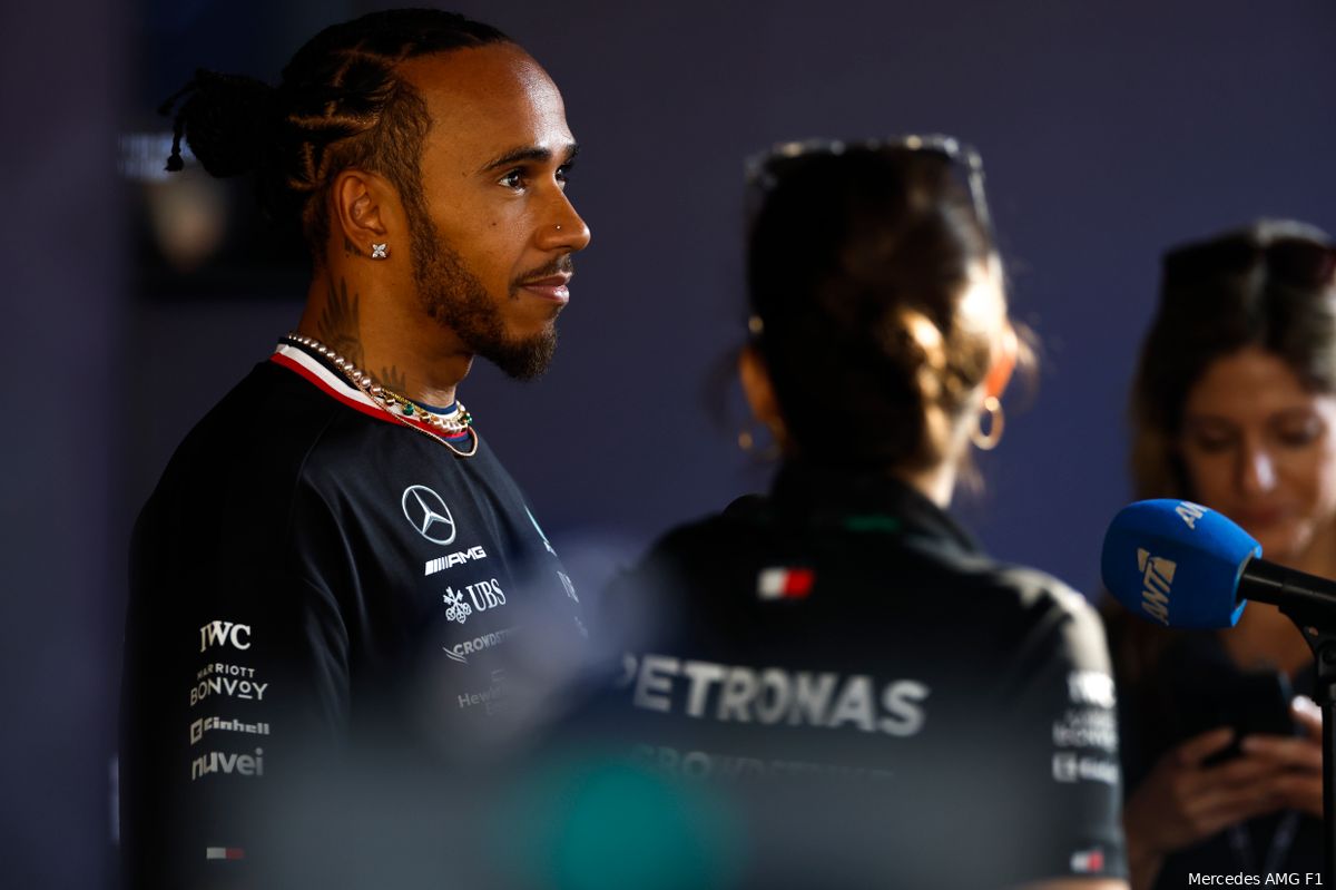 Gefrustreerde Hamilton ziet Red Bull buiten bereik: 'We staan te ver van het podium'