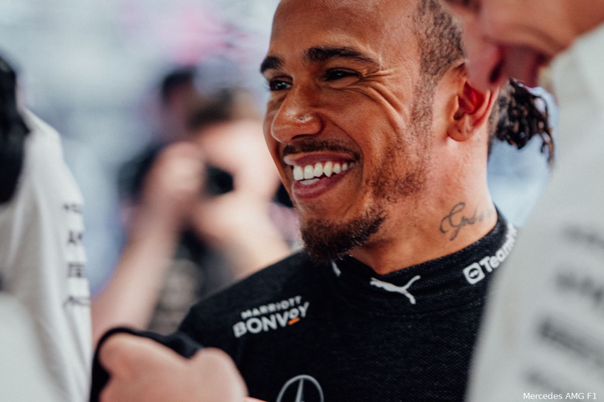 Hamilton kan thuissteun goed gebruiken: 'Ik had gewild dat het een halve seconde opleverde'