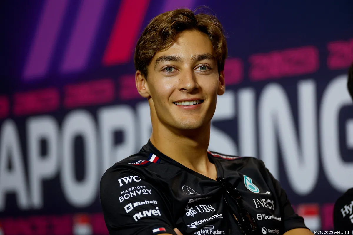 Russell ziet 'geweldige kans': 'Long runs Red Bull zagen er ook niet geweldig uit'