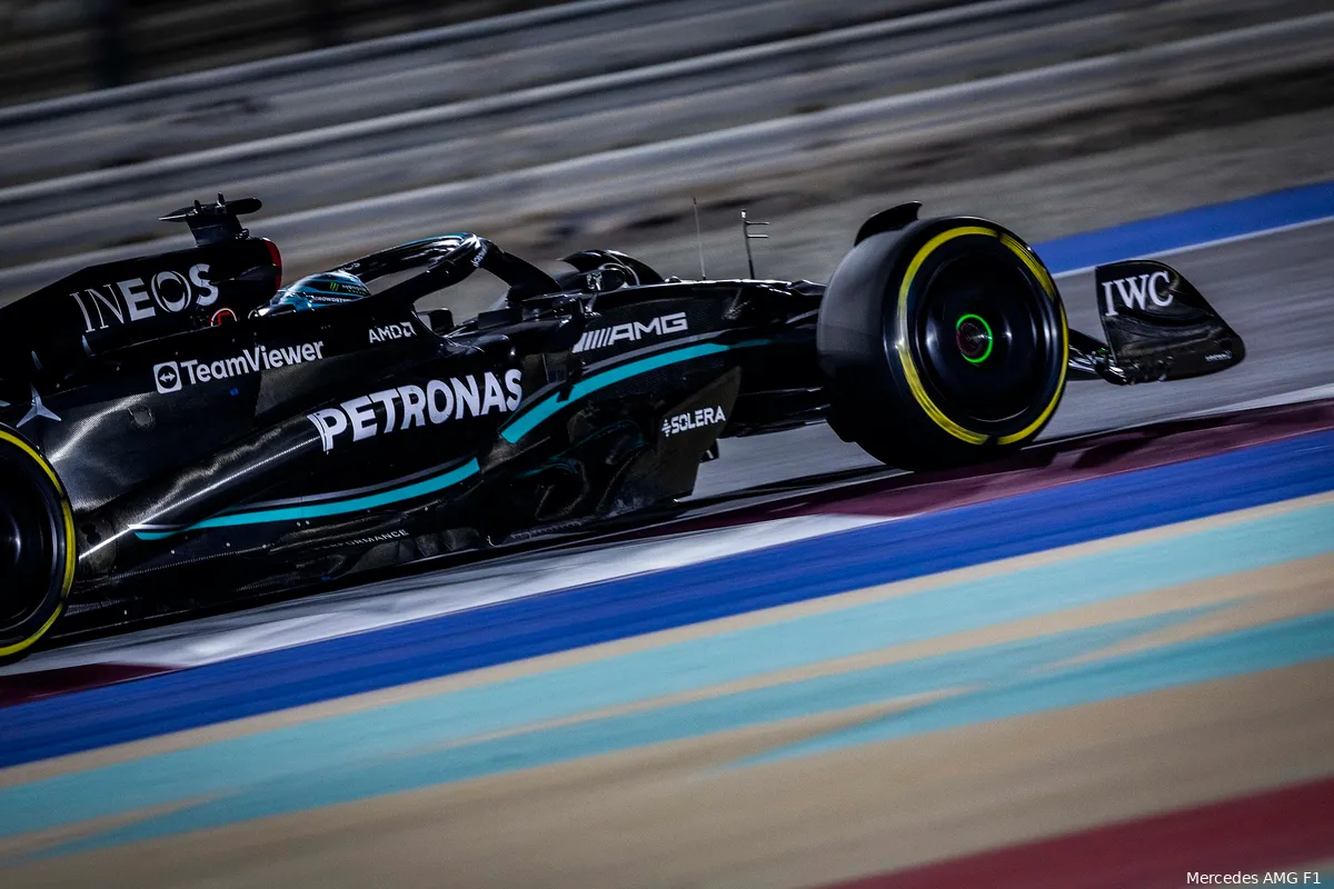 russell mercedes qatar