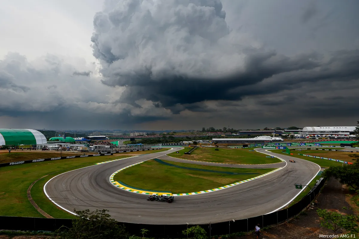 Wind en weer, Autódromo José Carlos Pace, Grand Prix van São Paulo 2023, Kwalificatie.
