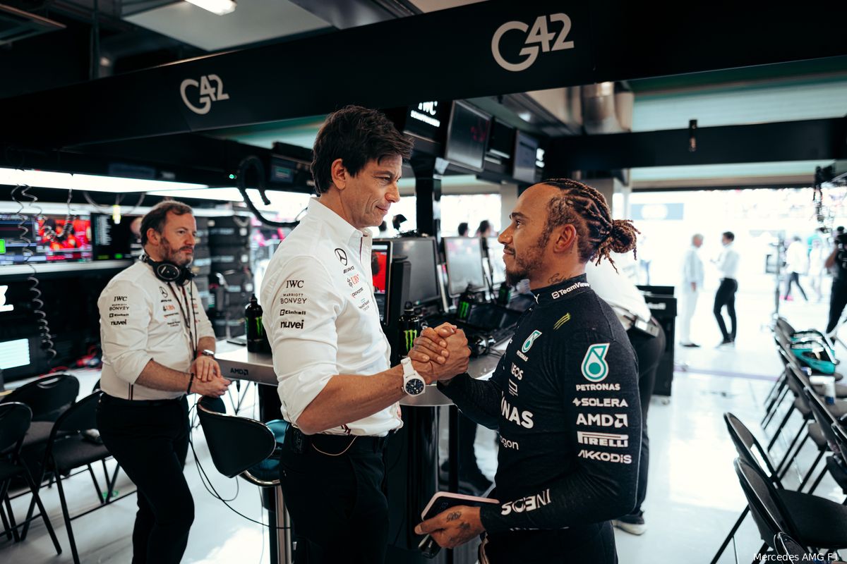 Hamilton thinks Wolff is a remarkable leader: 'Not an ounce of his competitiveness has been lost'