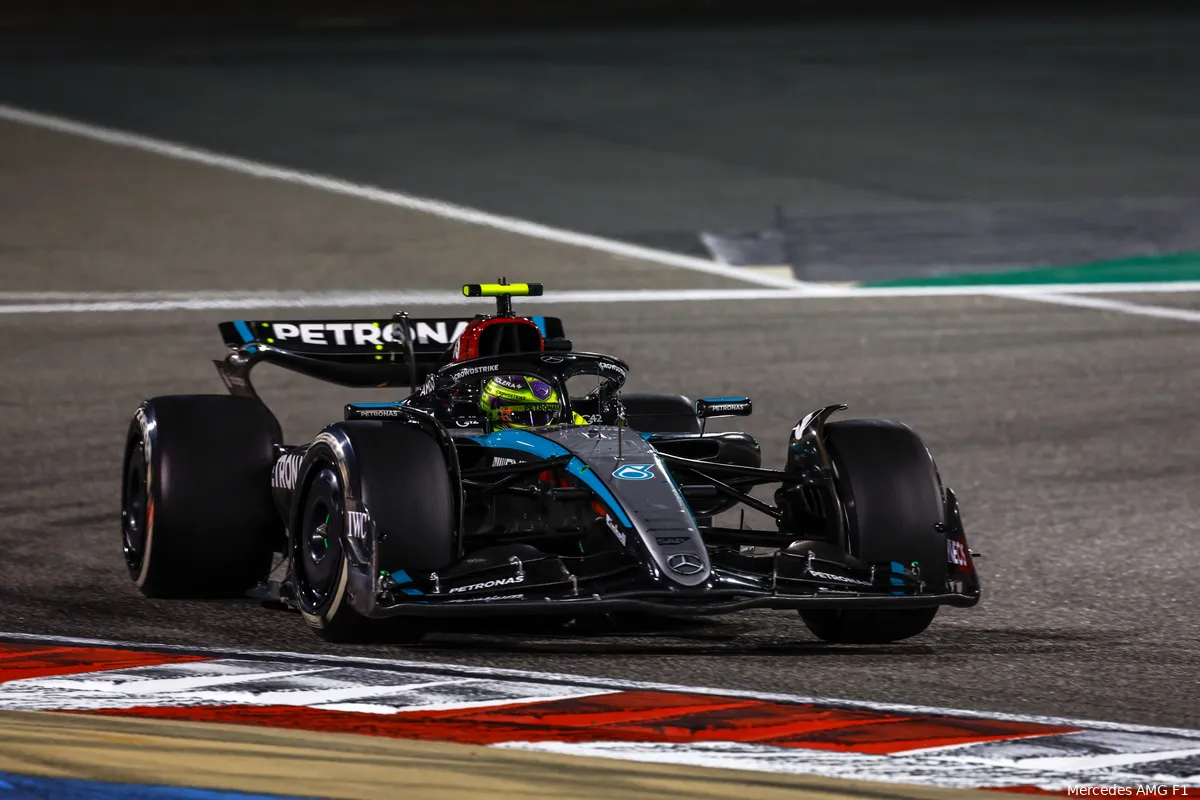 lewis hamilton mercedes bahrein gp 2024