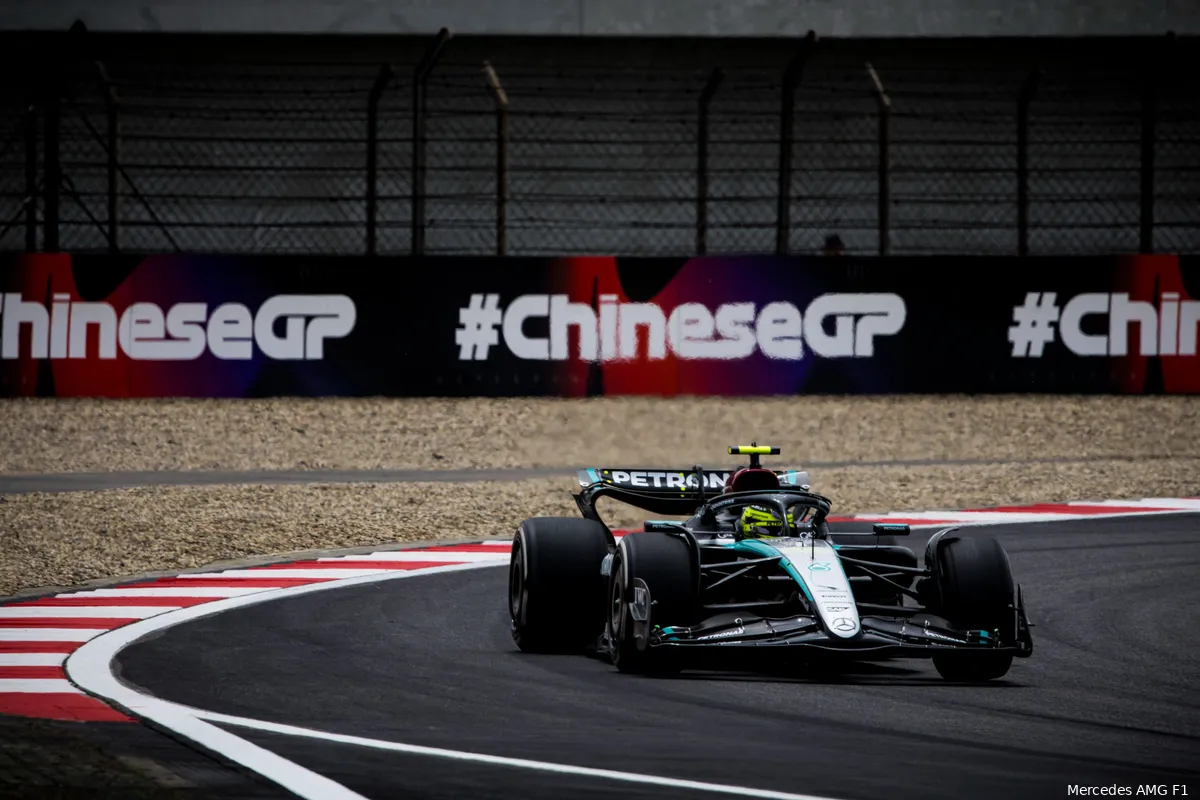 lewis hamilton mercedes china 2024
