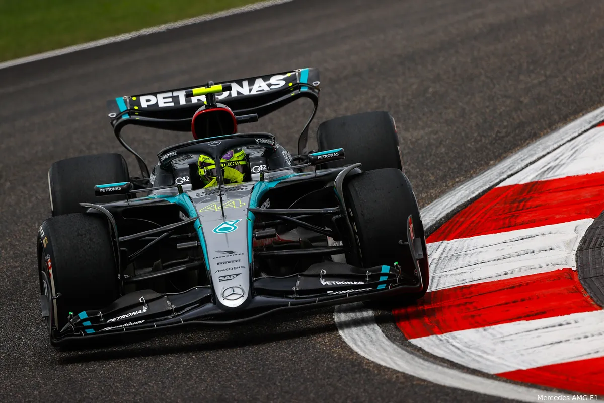 lewis hamilton mercedes china 2024