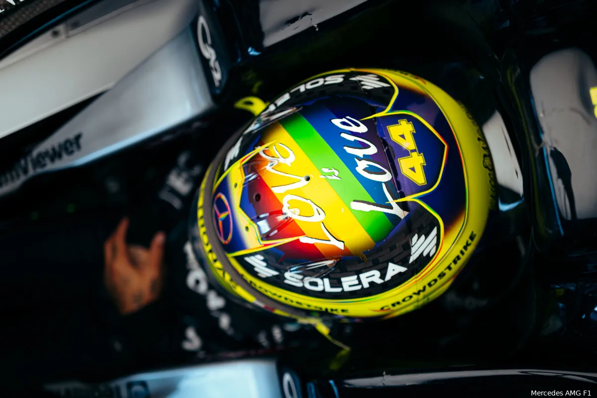 mercedes lewis hamilton oostenrijk sprint 2024