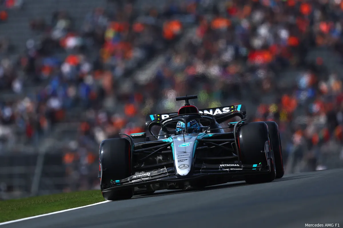 nederland zandvoort mercedes george russell 1
