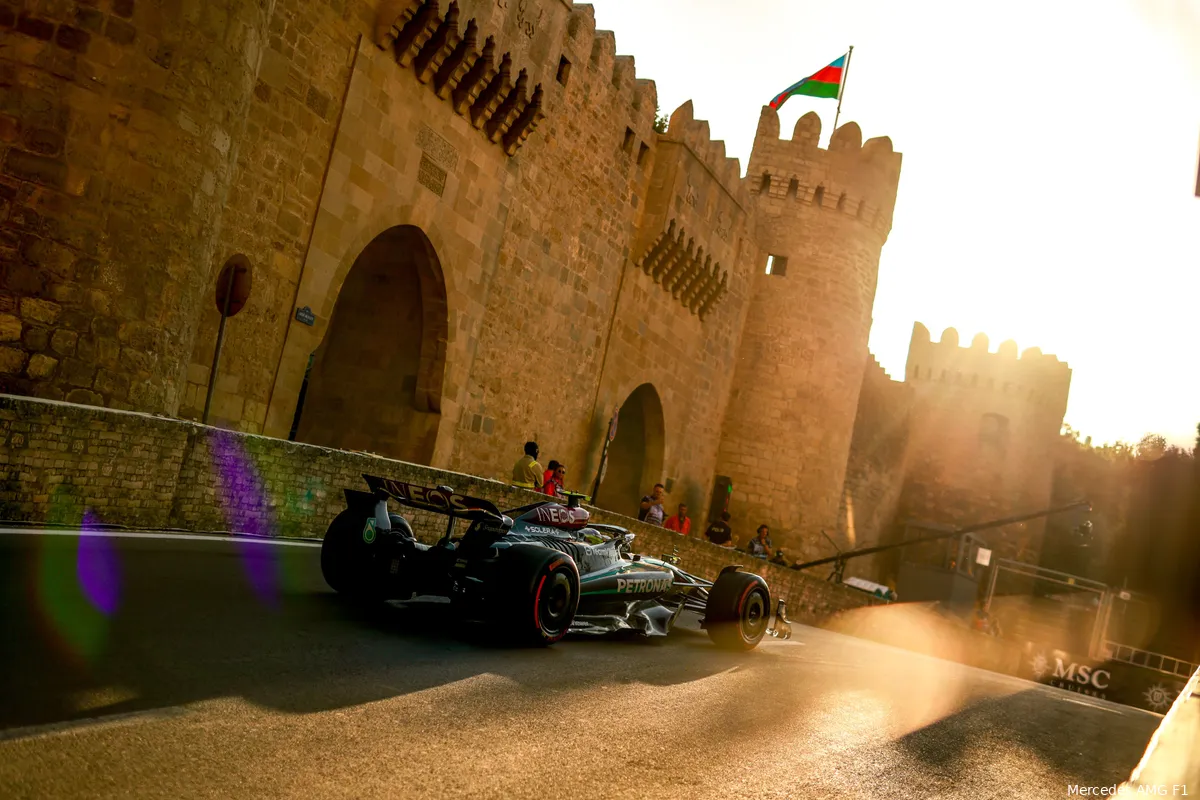 bakoe azerbeidzjan mercedes 2024 george russell w15 12