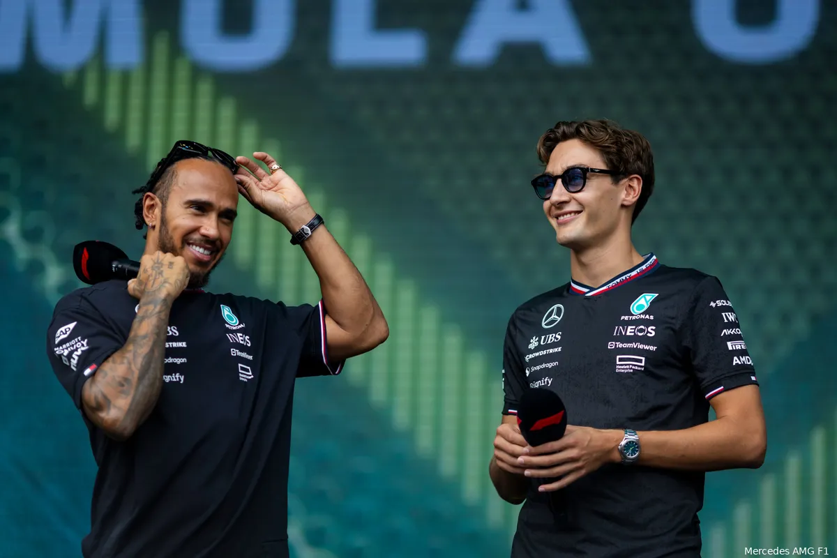 lewis hamilton mercedes 238137 george russell