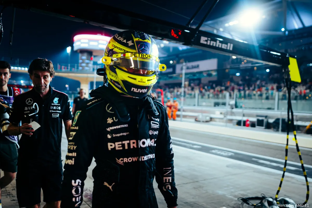 lewis hamilton mercedes gp abu dhabi vrijdag 2024 7