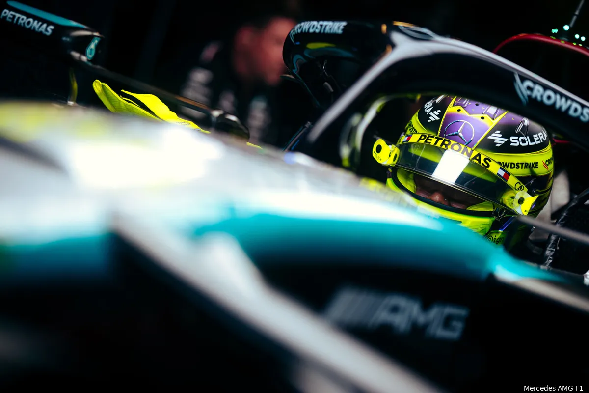 lewis hamilton mercedes gp abu dhabi vrijdag 2024 9