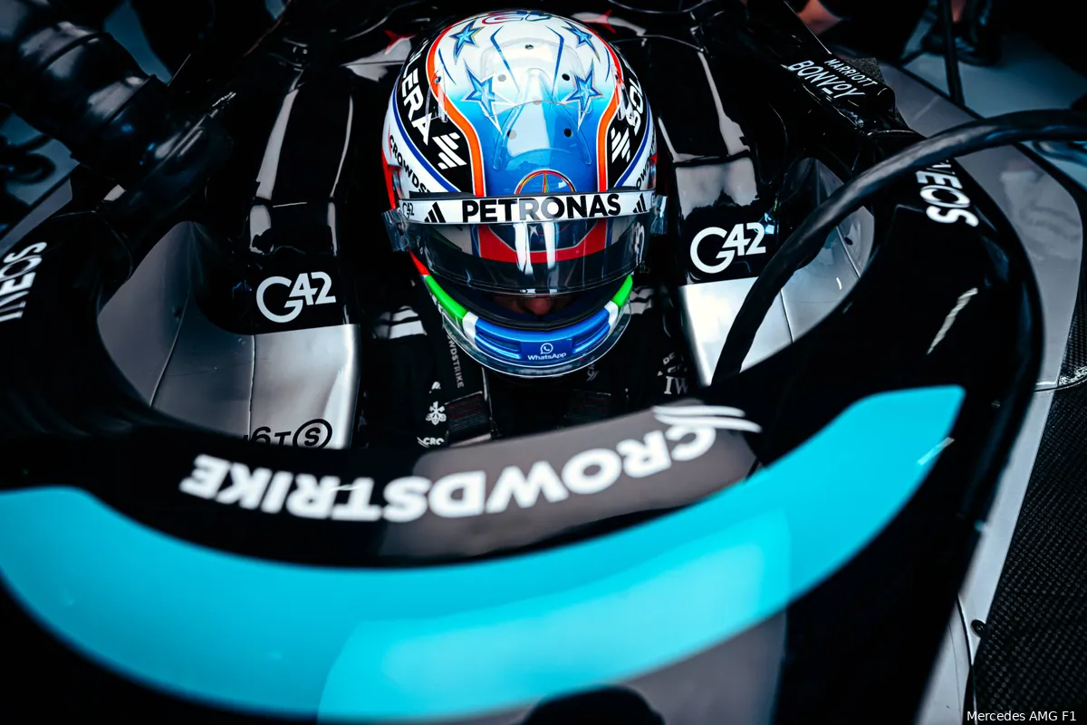 mercedes andrea kimi antonelli gp oostenrijk 2025 vrijdag