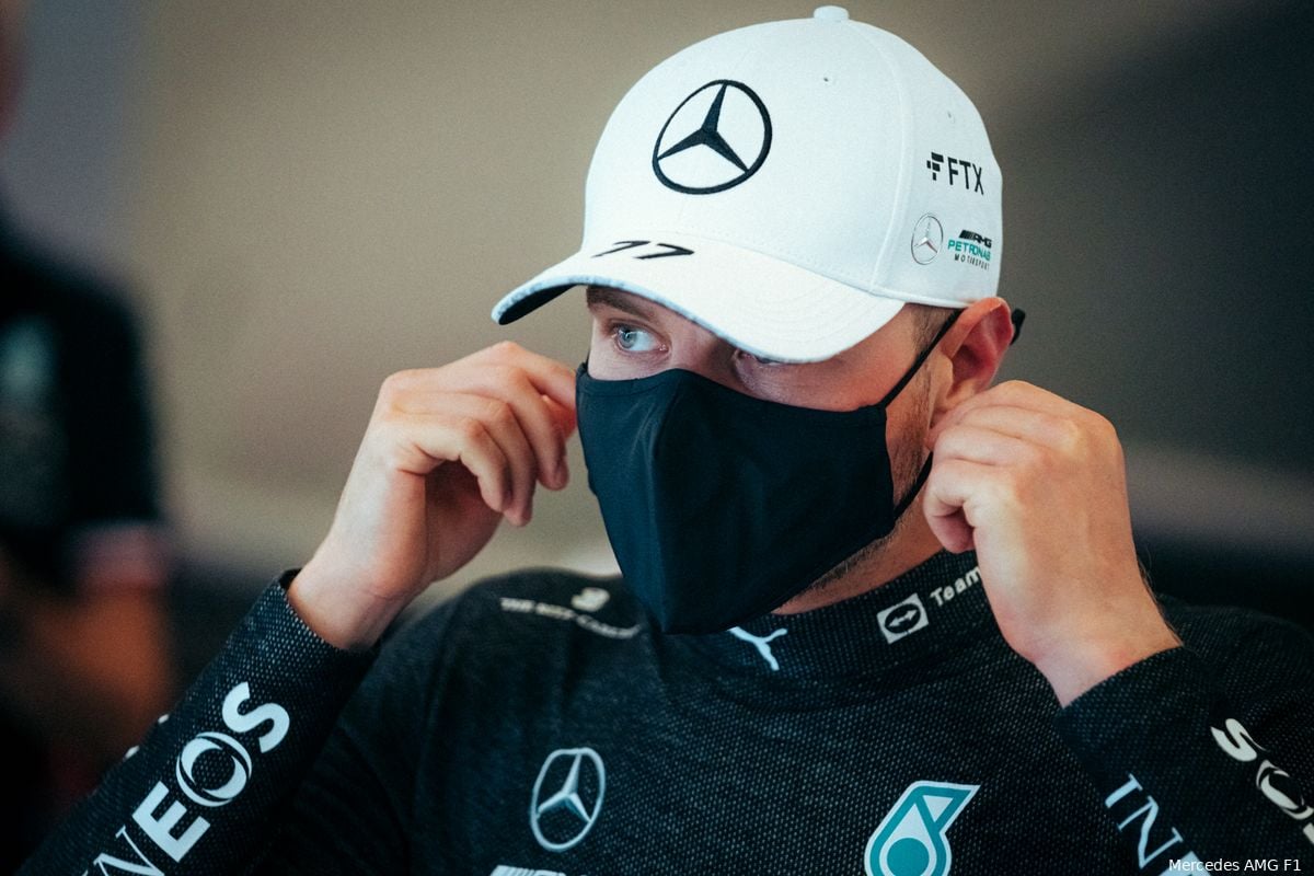Bottas over zijn periode bij Mercedes: 'Hamilton had altijd de overhand'