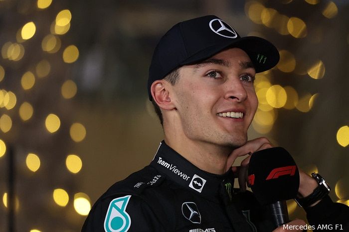 Russell duidelijk over rol bij Mercedes: 'Het heeft geen zin om de leider te spelen'