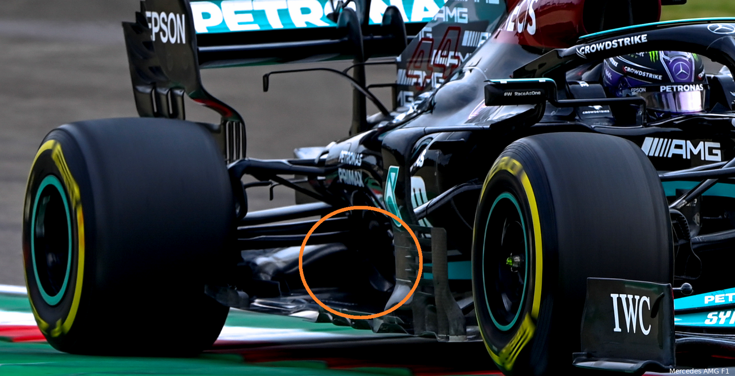 F1 Techniek | Mercedes komt met speciale 'open' diffuser voor hogesnelheidsbochten