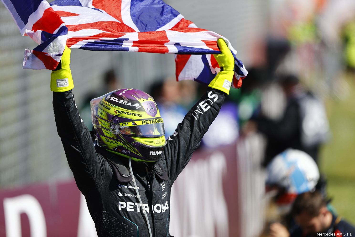 lewis hamilton britse vlag