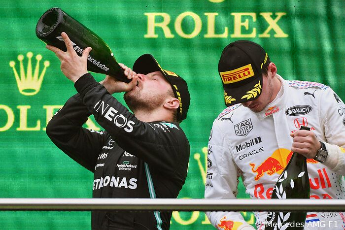 Bottas voert 'Power Rankings' aan, terwijl Verstappen buiten de top drie valt