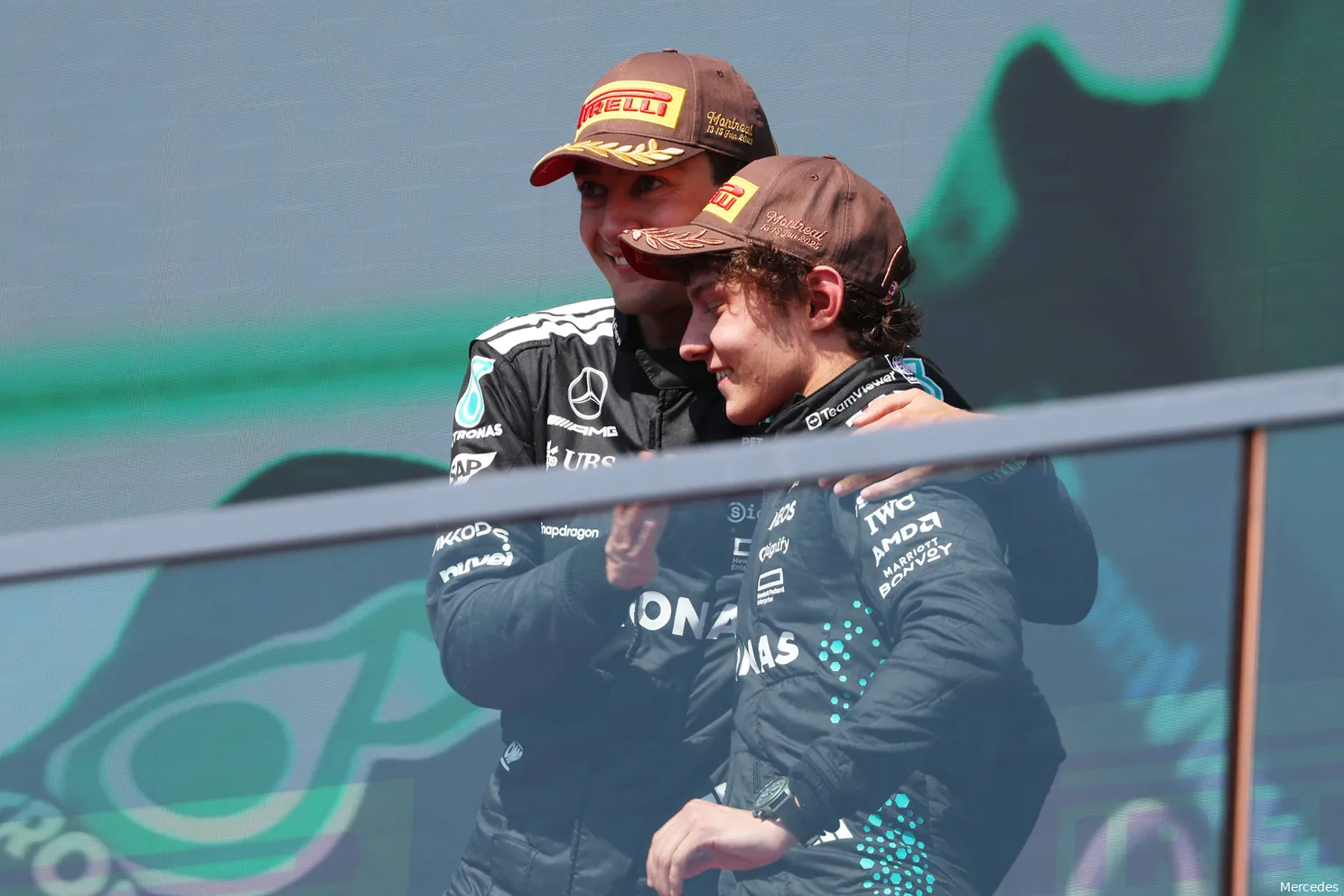 Wolff in de zevende hemel dankzij Russell en Antonelli: 'Wij waren de maatstaf'