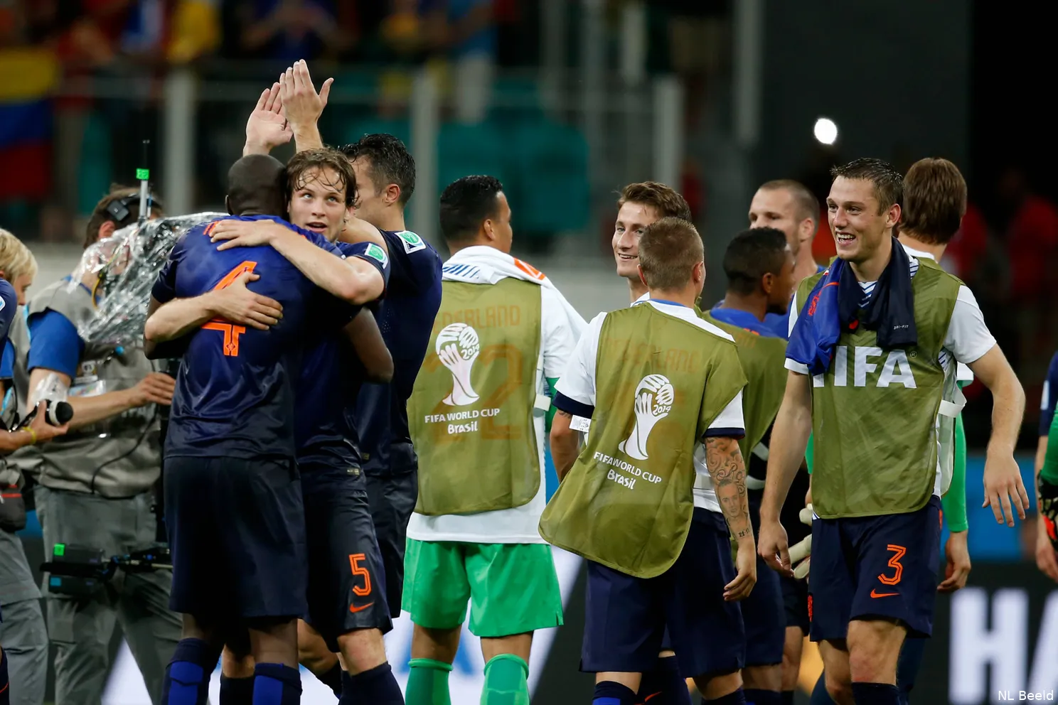 Ajax Showtime Daley Blind Spanje Nederland 2014