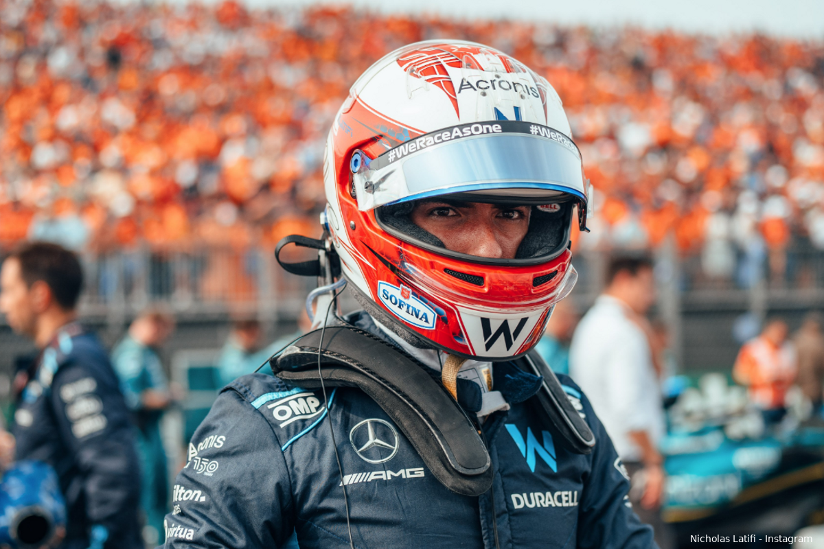 Williams maakt schoon schip: Nicholas Latifi verlaat F1-team