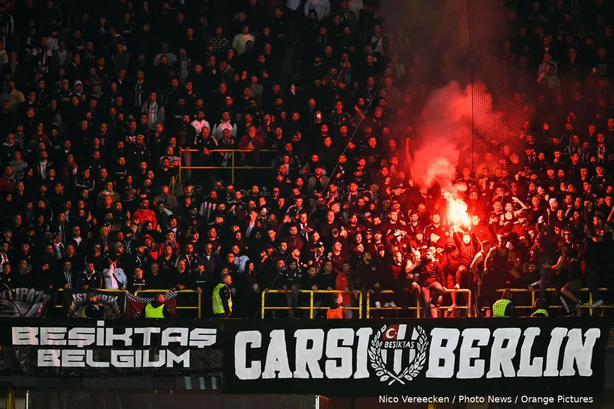 supporters besiktas fans uitvak