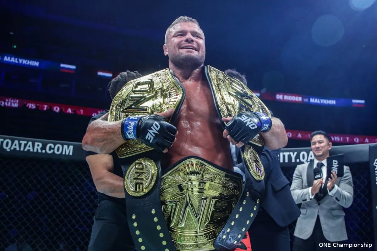 Knock-out machine Malykhin verdedigt ONE titel tegen vechtreus
