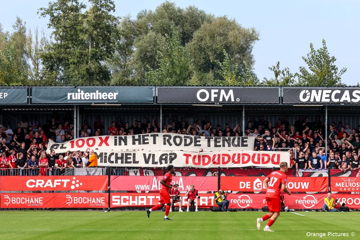 michel vlap twente almere 100 supporters