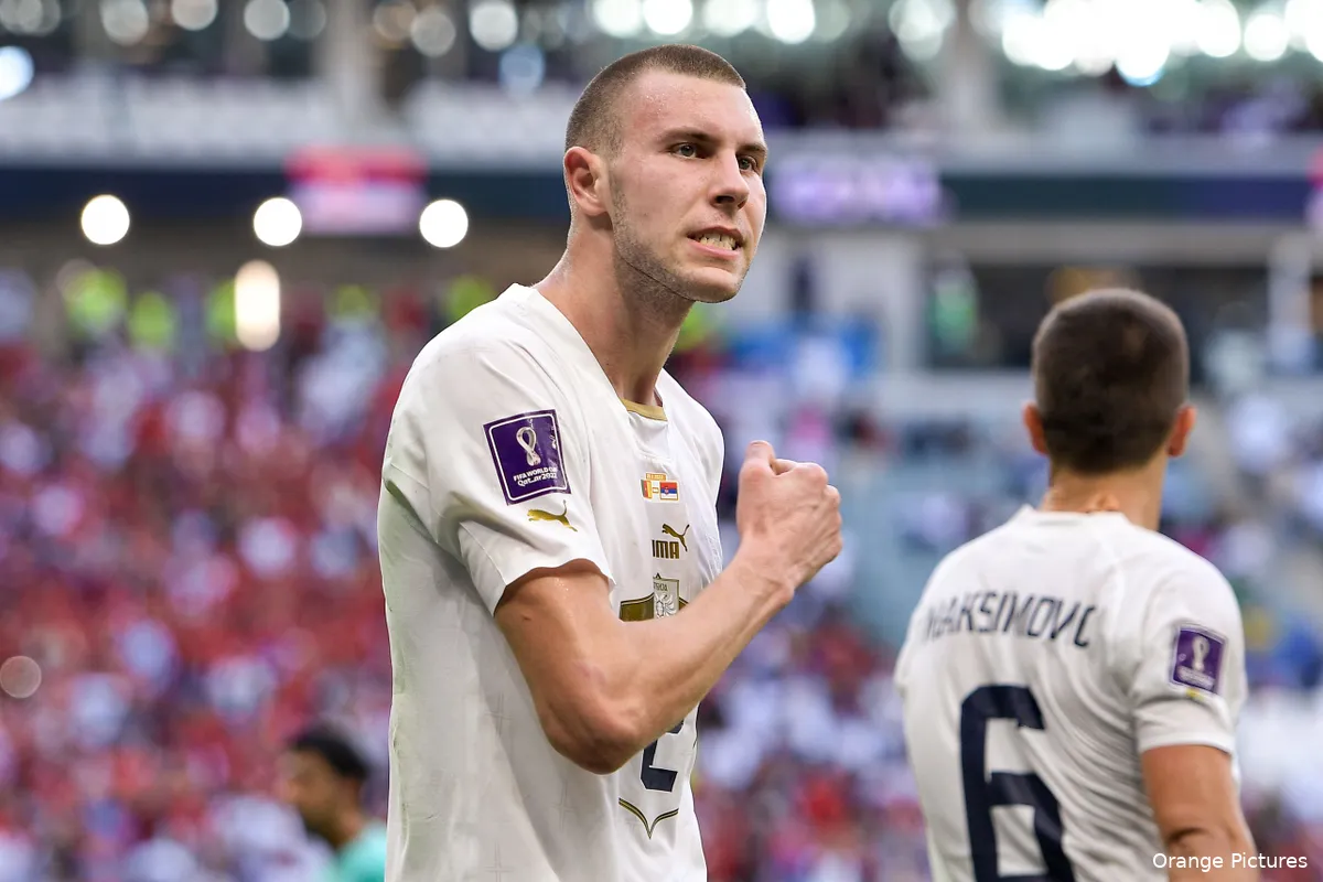 strahinja pavlovic serbia defender