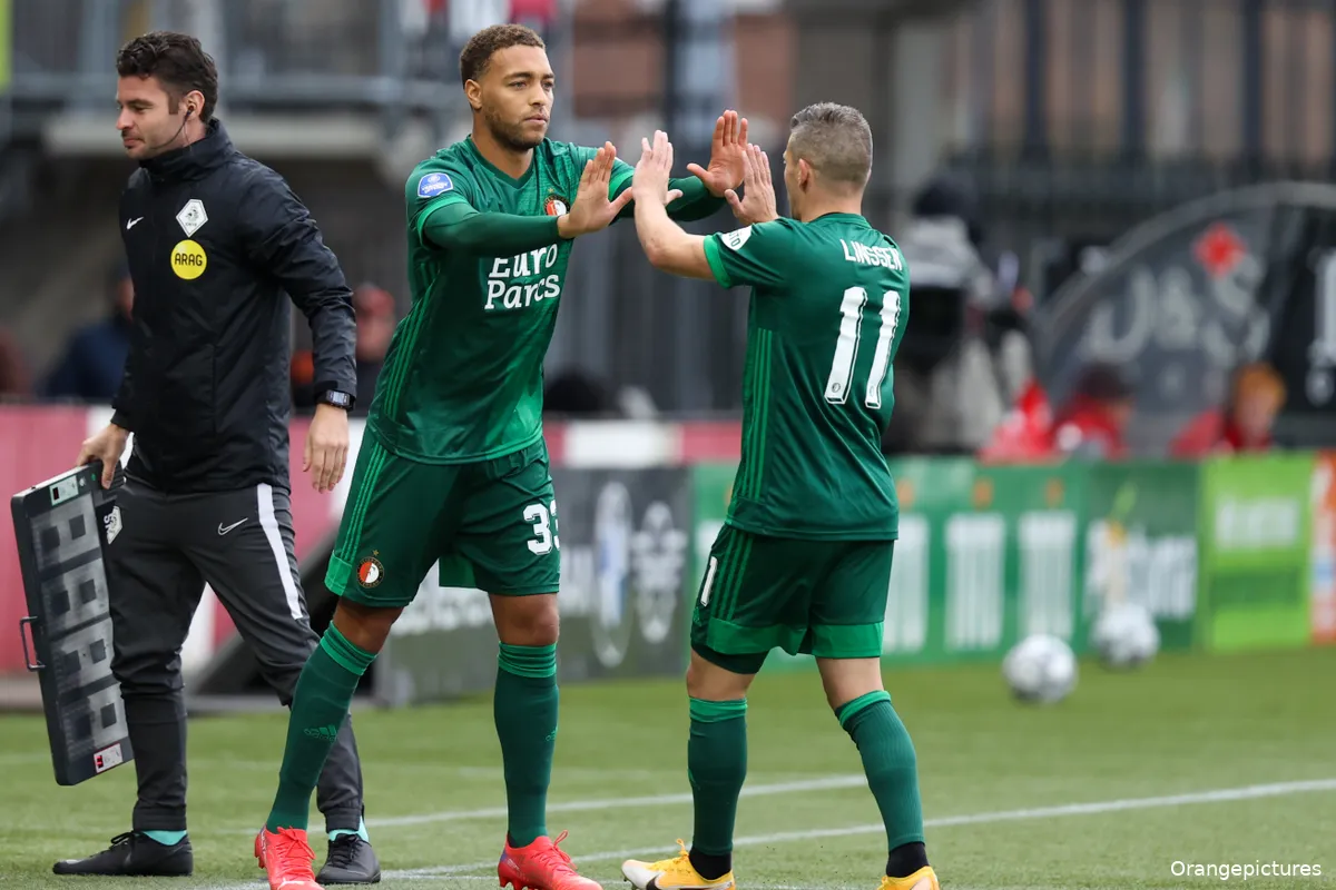 "Voetbal van Feyenoord gaat met Linssen beter dan met Dessers"