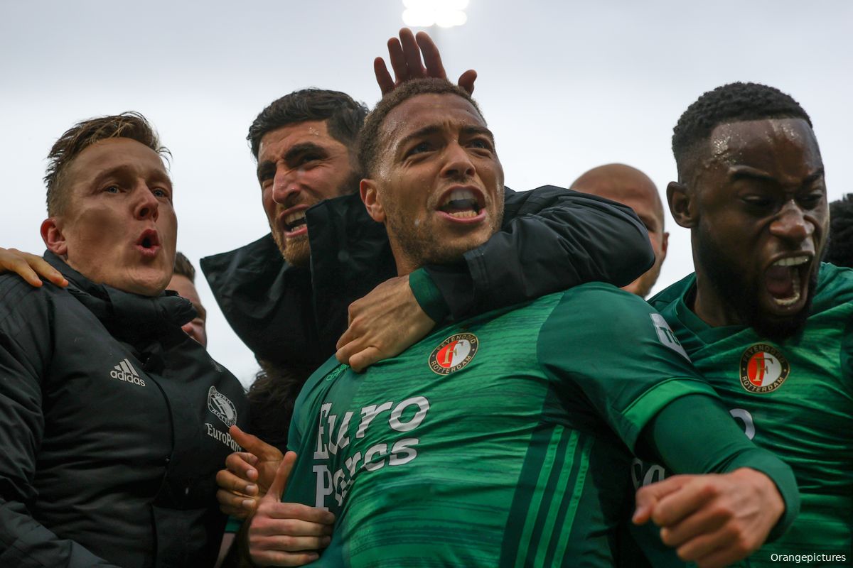 Invaller Dessers redt Feyenoord in derby tegen Sparta