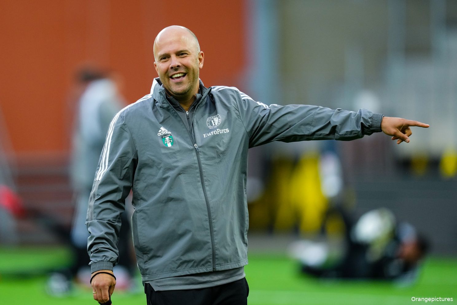 Feyenoord traint op kunstgras veld van Elfsborg (foto's)