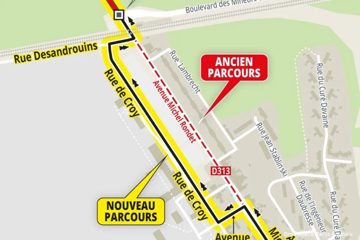 parijs roubaix bos van wallers