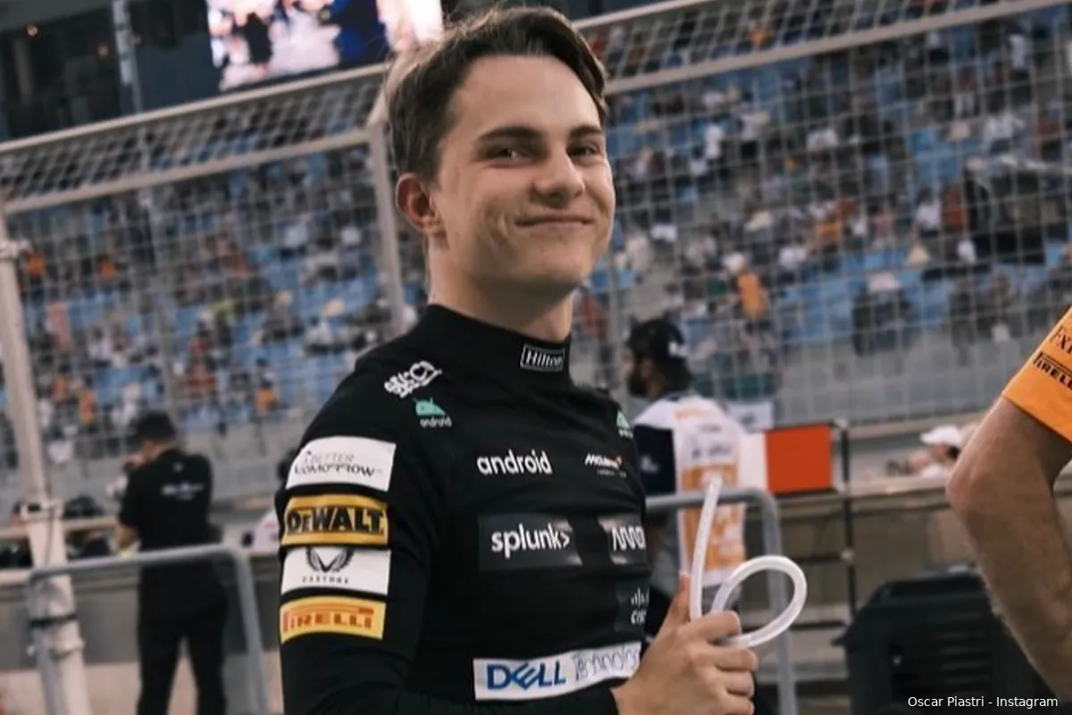 Lando Norris erg onder indruk van teamgenoot Oscar Piastri