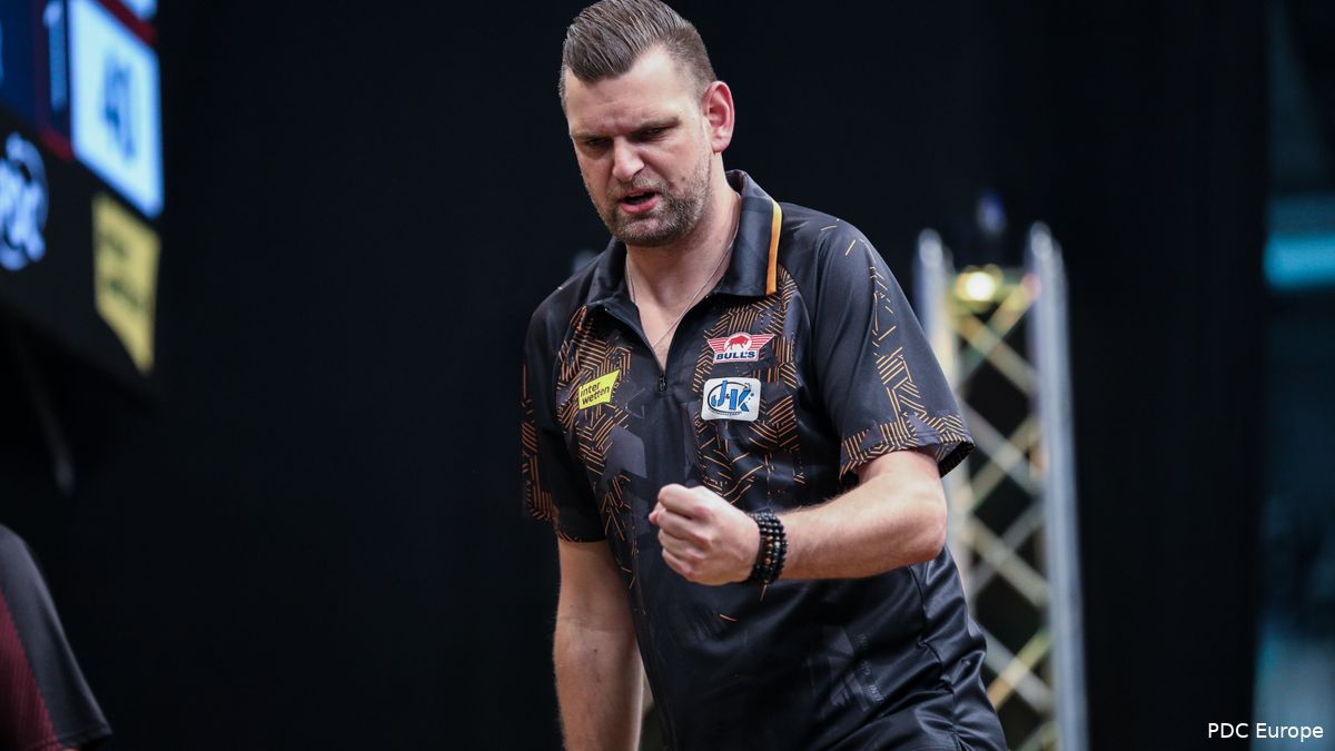 Martijn Kleermaker wipt James Wade eruit; Danny Jansen, Jermaine