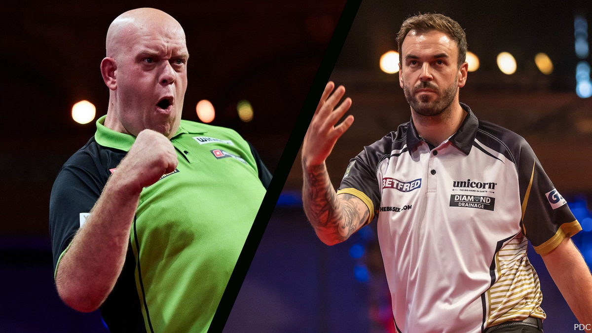 PDC Order of Merit Michael van Gerwen has virtually lost second spot