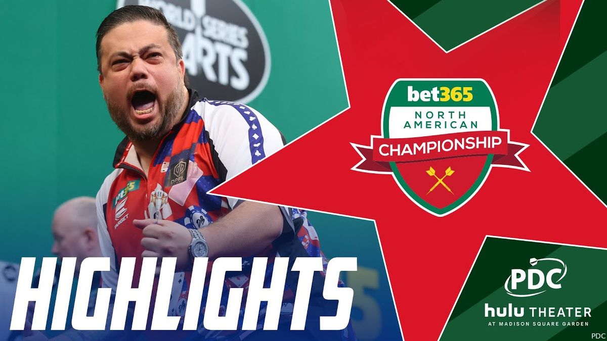 VIDEO Highlights 2022 North American Championship with PDC World Darts