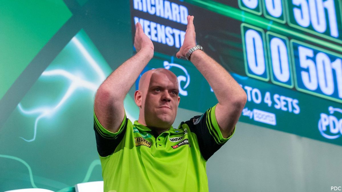 "But Barney is going to demolish him" - Michael van Gerwen impressed by