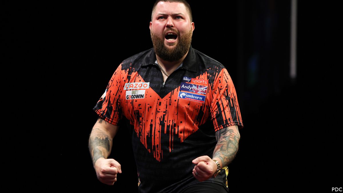 Michael Smith erzielt einen Average von 110 und gewinnt den Wochentitel