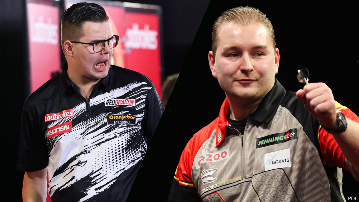 Speelschema zaterdagavond op UK Open Darts 2024 met onder meer Van Veen