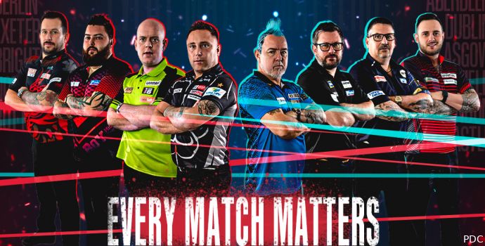Darts hot sale line up