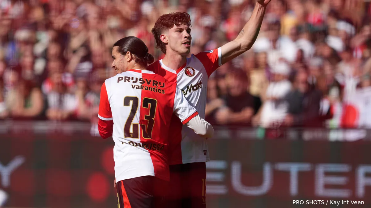 Feyenoord's Jordan Bos: onmisbare schakel op de linkerflank